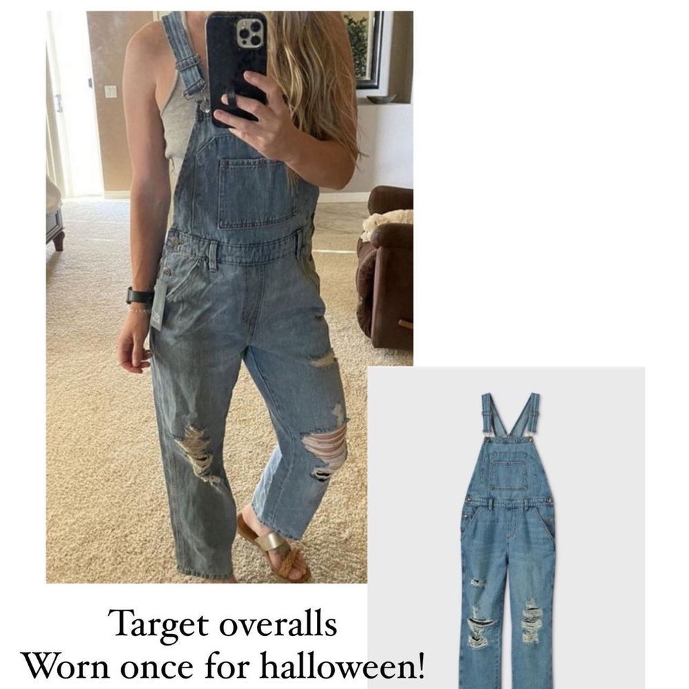 Target Denim Overalls